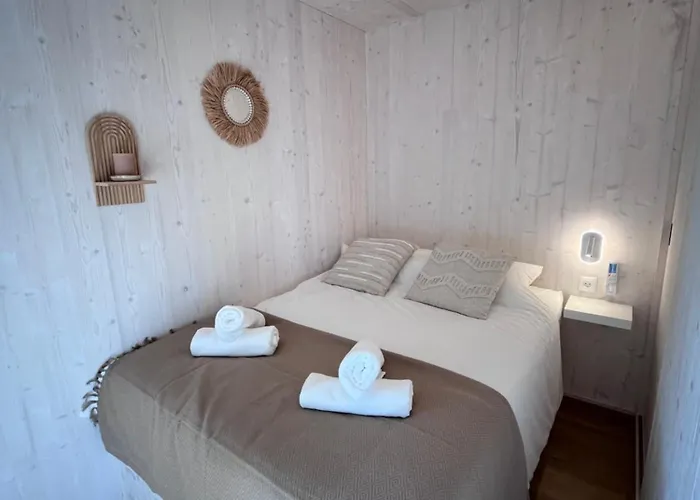 Hébergement de vacances 10gardens Premium Mobile Homes With Private Jacuzzi & Sauna By Oiko Collection